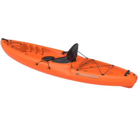 Lifetime Emotion Spitfire 9 ft Sit-On-Top Kayak Orange (90247) - Great for youe kayaking adventure.